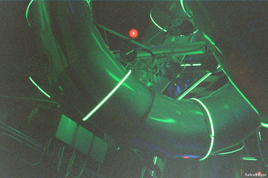 Glowing Tubes - Green